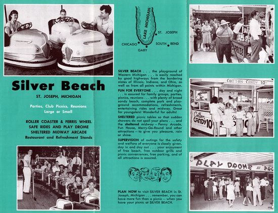 Silver Beach Amusement Park - Brochure Cover